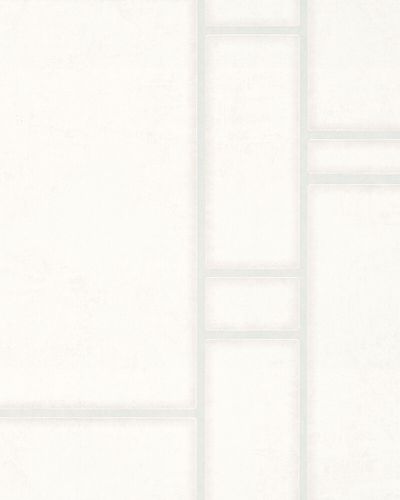 Non-woven Wallpaper Tiles cream Metallic 31747