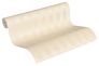 Non-woven wallpaper striped plain ivory glitter 37227-3 2