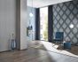 Baroque ornaments non-woven wallpaper blue beige 10060-44 4