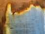 Photo Wallpaper Rasch Daniel Geier rust scraper blue 1