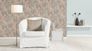 Non-woven Wallpaper Barbara HOME Plain blue 537109 4