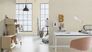 Non-woven wallpaper leather optic grey 550023 7