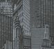 Self-adhesive wallpaper houses black grey Panel 955671 1