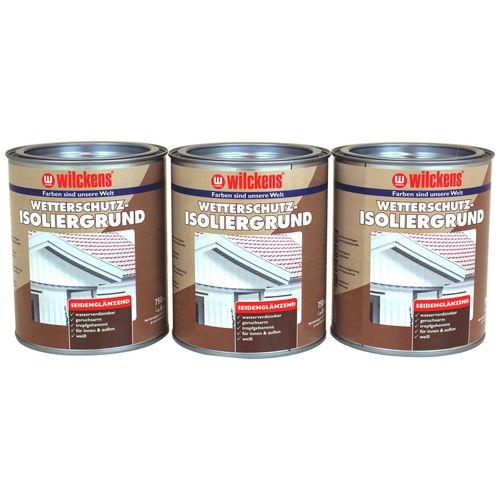 Wilckens weatherproof insulating primer white 750 ml