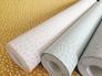 Non woven wallpaper floral mint green glitter 64793 2