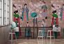 Picture Photo Wallpaper Non-Woven China Concubine beige red 2