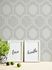 Non-woven wallpaper tiles greige white 37479-2 | 374792 3