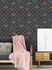 Non-woven wallpaper art deco design black 37483-3 6