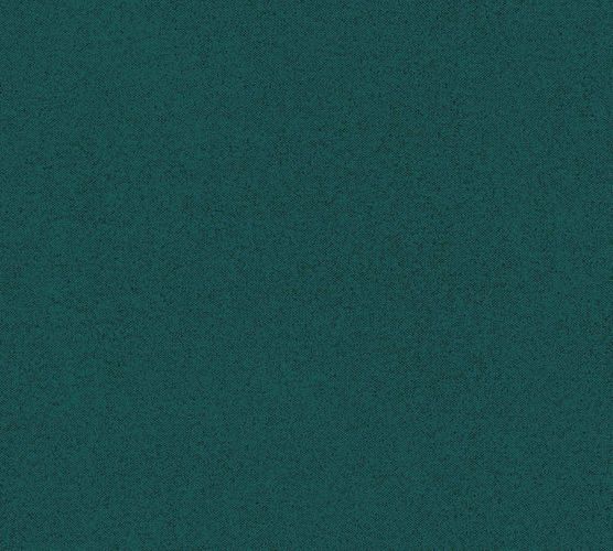 non-woven wallpaper plain dark green 37555-5