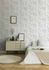 Wallpaper non-woven leaves white silver 37549-4 | 375494 4
