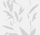 Wallpaper non-woven leaves white silver 37549-4 | 375494 1