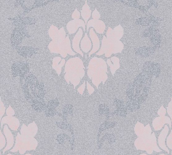 Wallpaper non-woven baroque grey rose 37552-3 | 375523