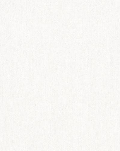 Non-woven wallpaper textured plain white 31805