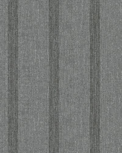 Non-woven wallpaper stripes anthracite 31827