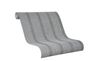 Non-woven wallpaper stripes anthracite 31827 2