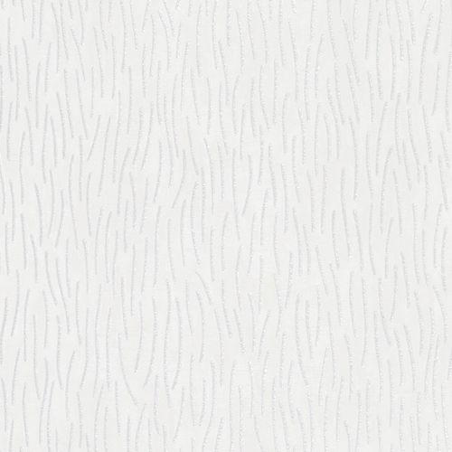 Non-Woven Wallpaper Strokes white grey metallic 84879