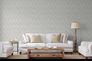 Non-Woven Wallpaper Zig-Zag Abstract grey 84894 3