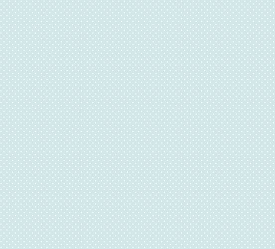Kids paper wallpaper dots light green white 102275
