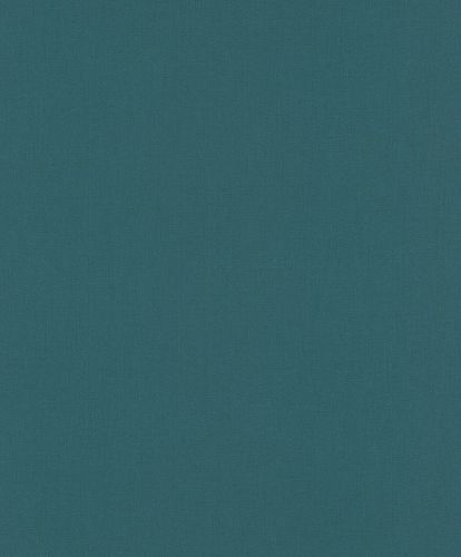 Non-woven wallpaper plain petrol 542462
