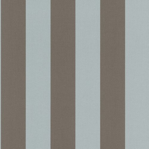 Non-woven wallpaper stripes blue brown 542721