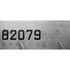 Photo Non-Woven Wallpaper Airplane Numbers grey black 2