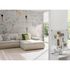 Photo Non-Woven Wallpaper brown cream grey concrete 1