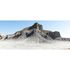 Photo Non-Woven Wallpaper Mountains Rocks blue grey 2