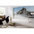 Photo Non-Woven Wallpaper Mountains Rocks blue grey 1