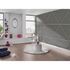Photo Non-Woven Wallpaper Triangles Felt grey 1