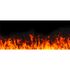 Photo Non-Woven Wallpaper Flames Fire red yellow black 2