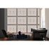 Photo Non-Woven Wallpaper Tile Mirror cream grey 1
