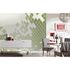 Photo Non-Woven Wallpaper Rectangles Graphic green 1