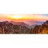 Photo Wallpaper Mountains brown yellow red 1