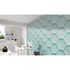 Photo Non-Woven Wallpaper Combs Plastic blue white 1