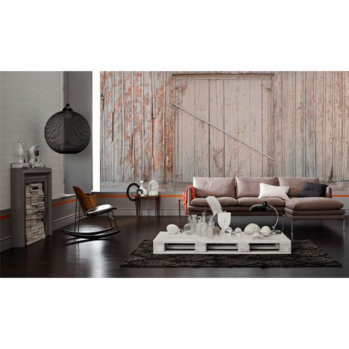 photo wallpaper wooden barn door AP Digital 3 AS Creation 
