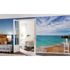 Photo Non-Woven Wallpaper Bay Sea Beach blue brown 2