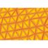 Photo Non-Woven Wallpaper 3D Triangle Graphic yellow 2