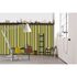 Photo Non-Woven Wallpaper Neon Tubes yellow grey green 1