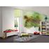 Photo Non-Woven Wallpaper Watercolour brown green 1