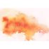 Photo Non-Woven Wallpaper Watercolour yellow orange red 2