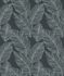 Non-woven wallpaper palm leaves anthracite white 10125-10 2