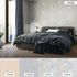 Non-woven wallpaper plastered wall grey beige 37649-2 6