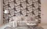 Non-woven wallpaper trees white brown 37651-1 4