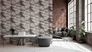 Non-woven wallpaper trees white brown 37651-1 5