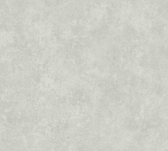 Non-woven wallpaper plain silver-grey 37654-3