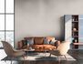Non-woven wallpaper plain greige 37655-5 7