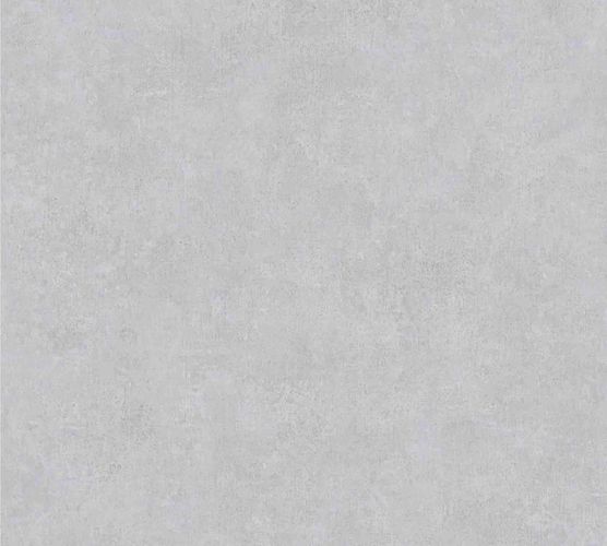 Non-woven wallpaper plain light grey 37656-8