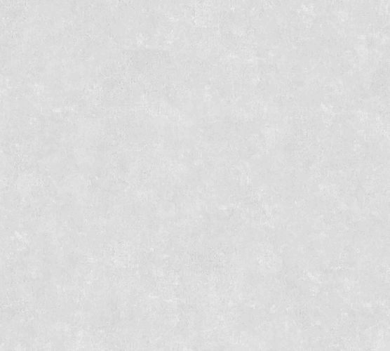 Non-woven wallpaper plain white-grey 37656-9