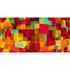 Photo Wallpaper 3D Cubes yellow green DD108895 2