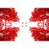 Photo Wallpaper Tree Leaves red white DD109035 1